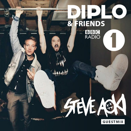 Steve Aoki was also invited by Diplo as guest to his 1 Xtra Show by BBC