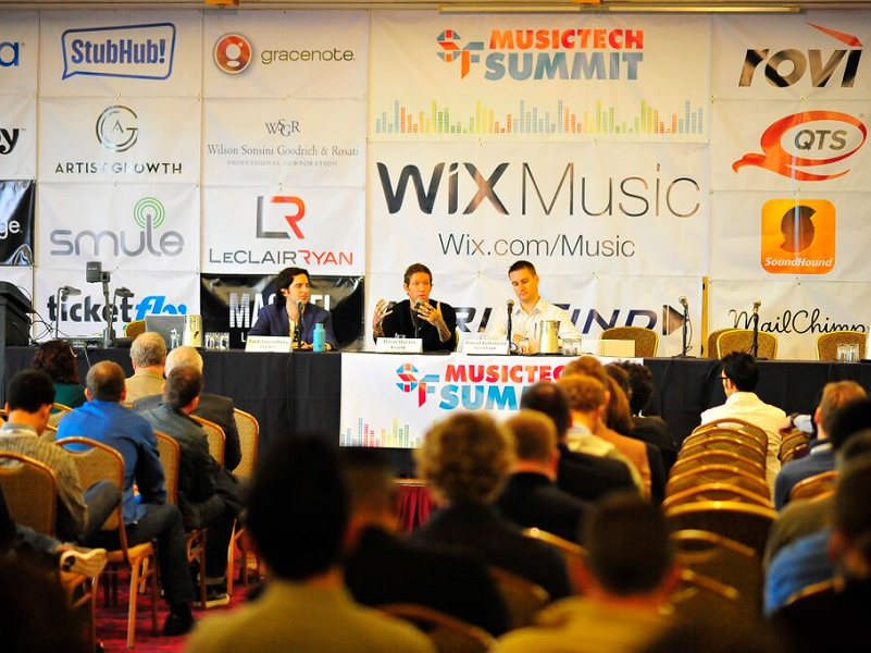 SF Music Tech Summit, on an annual basis, gathers some of the newest innovation projects in the digital realm focusing on the music industry.