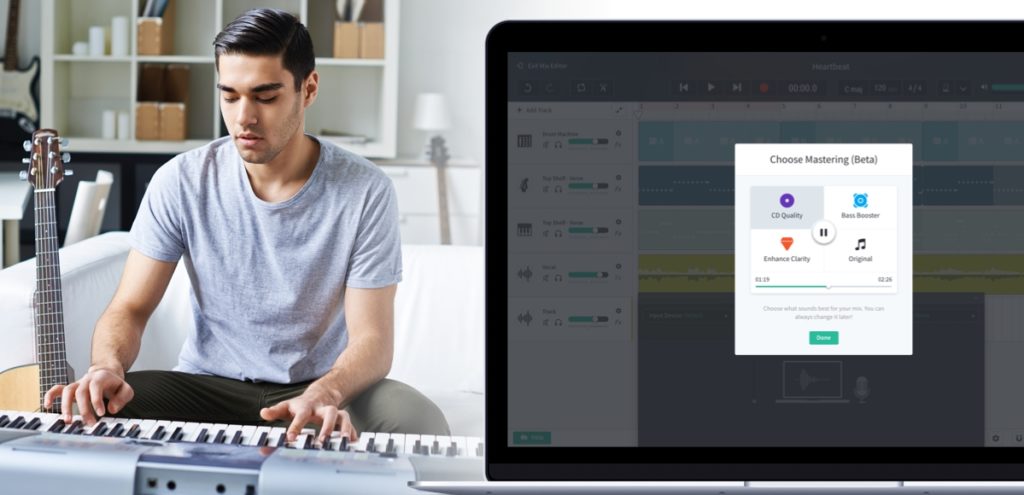 BandLab’s new online mastering service is the first such tool with free unlimited use and is compatible with all major music formats. 