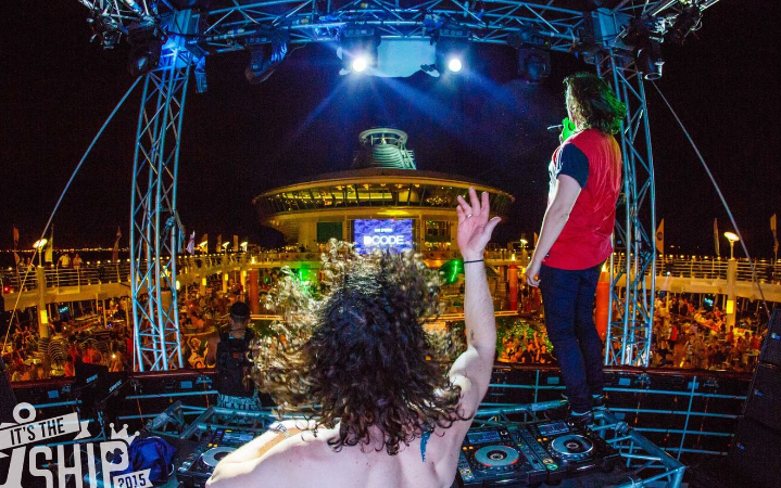 Peking Duk performs at IT'S THE SHIP. Photo courtesy of Colossal Photos.