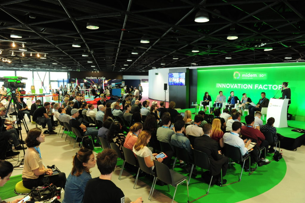 Innovation Factory, a section where new innovations, ideas are discussed and debated at Midem.