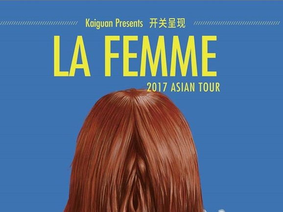 La Femme tours Taipei, Singapore, Tokyo and Hong Kong