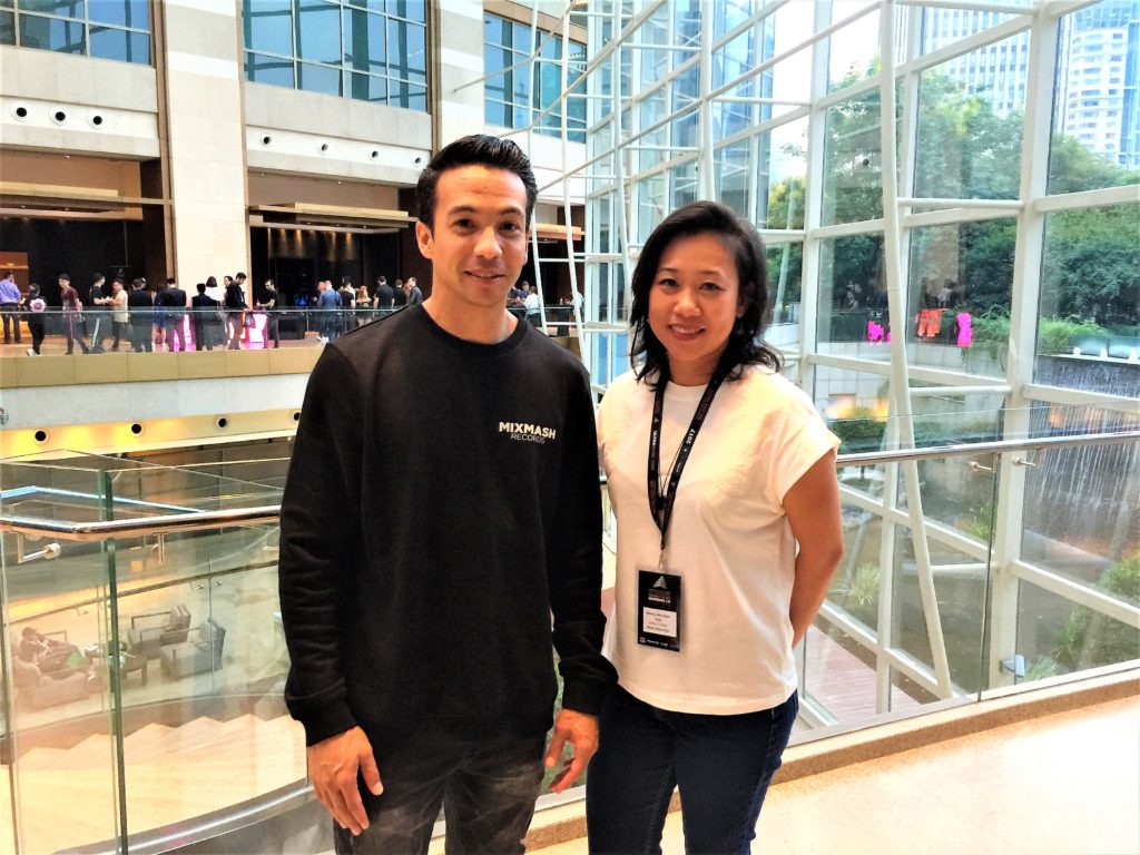 Laidback Luke with MNA's Editor-in-Chief at Music Summit International Shanghai