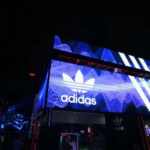 Adidas sets up booth at a local electronic music in China as a mean to get more data to interact with their consumers online.