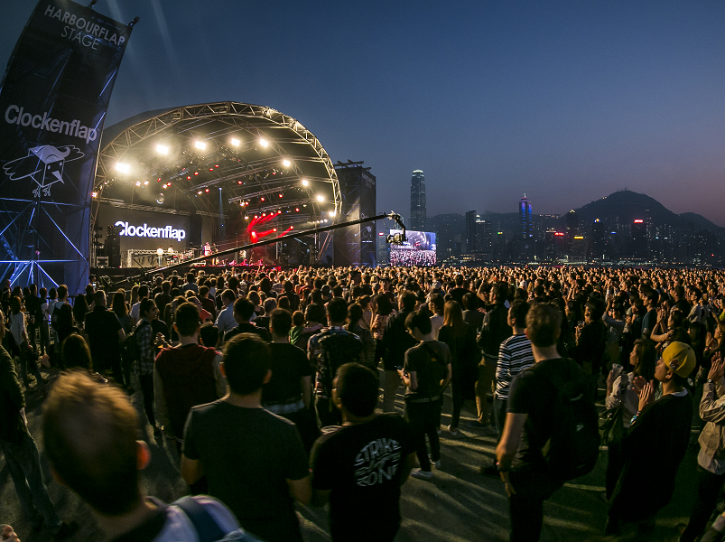 Clockenflap coming back in November. Photo courtesy of Chris Lusher.