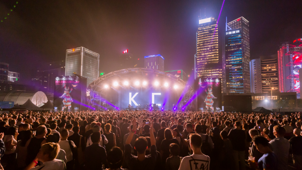 Kaiser Chief at Clockenflap. Photographed by Chris Lusher