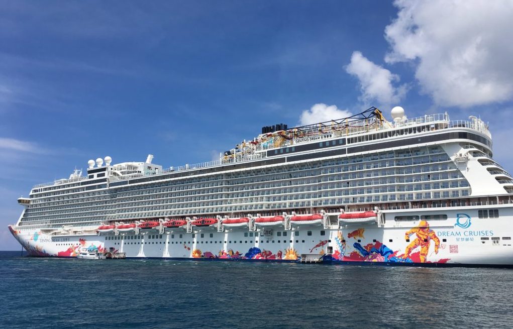 IT'S THE SHIP has moved to the luxurious and newly-made Genting Dream cruise ship this year.