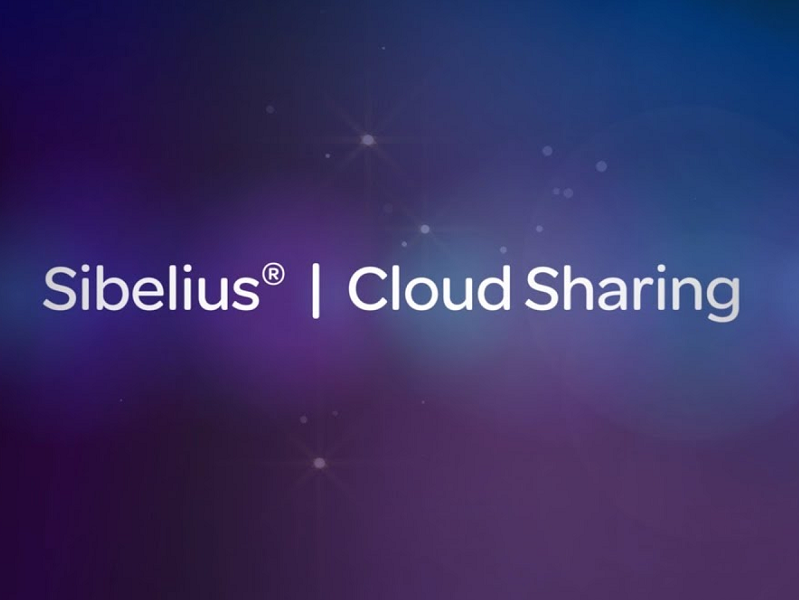 Avid announced Sibelius First free version and Cloud Sharing feature
