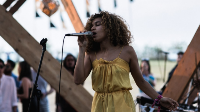 With Blockchain, fans can purchase an album with existing cryptocurrencies such as Bitcoin and Ethereum and will be able to collect crypto rewards in the form of “Audio coins” when engaging in social media interactions." Image courtesy of Wonderfruit, Izzy Bizu.