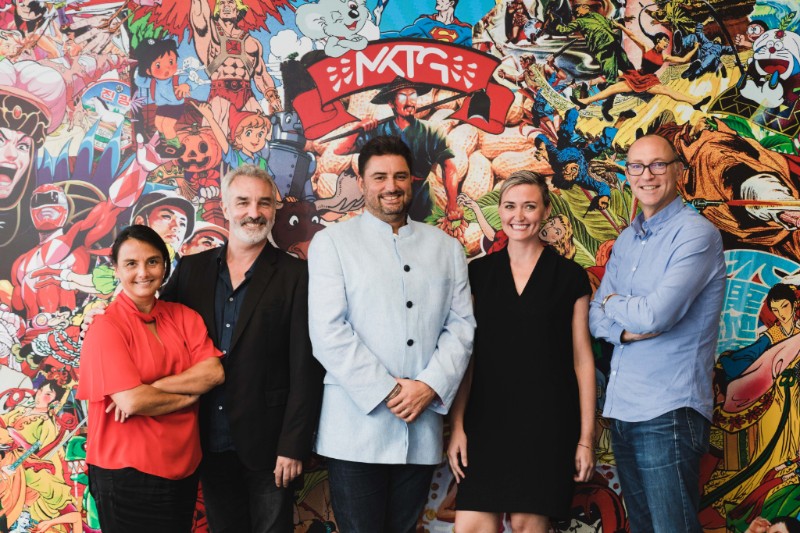 [Caption: L-R Emma Fung, Sean O’Brien, Jasper Donat, Cat Lyon, Nick Waters] Post-acquisition Branded will join MKTG to accelerate the network’s entertainment, content and experiential marketing proposition in Asia Pacific.