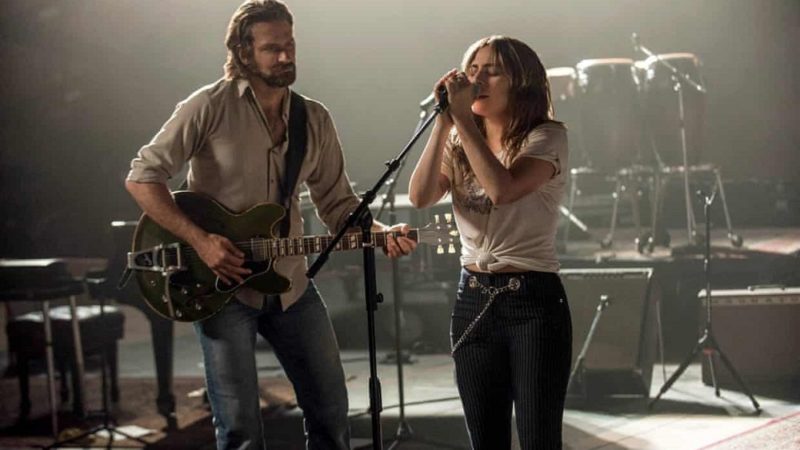 Lady Gaga wows reviewer with her stunning performance and immaculate songwriting in 'A Star Is Born'. Photograph: Allstar/Warner Bros