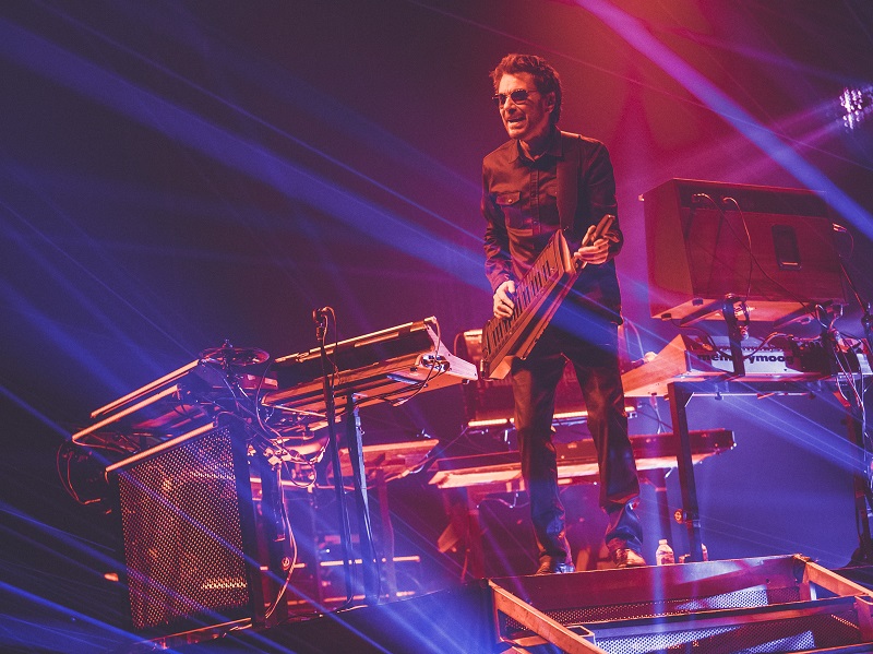 Jean-Michel Jarre during US tour US Tour ©EDDA. Photo by Erik Voake