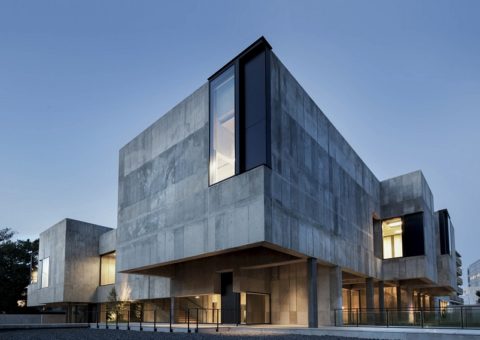 The Toho Gakuen School of Music. Photography by Hanunori Noda