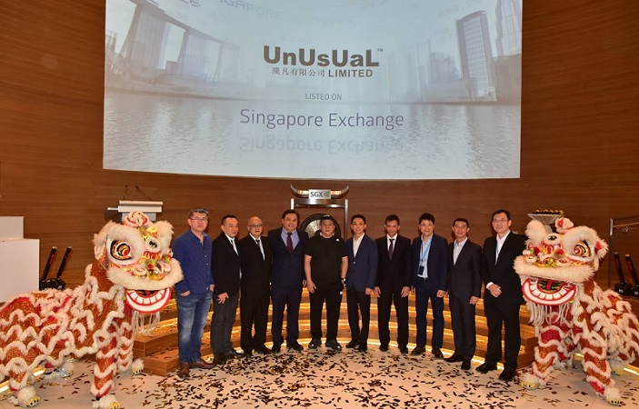 Unusual Limited goes IPO at Singapore Stock Exchange in December 2014