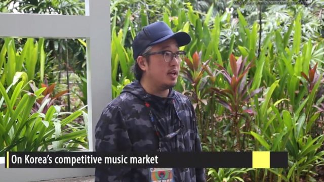 Music Press Asia interviews Bernie Cho, President of DFSB Kollective, Korea at Music Matters, Singapore
