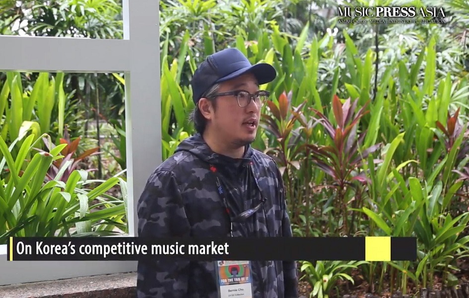 Music Press Asia interviews Bernie Cho, President of DFSB Kollective, Korea at Music Matters, Singapore