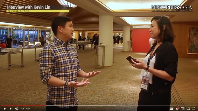 Music Press Asia interviews Kevin Lin co-founder of TWITCH at ATM Singapore.