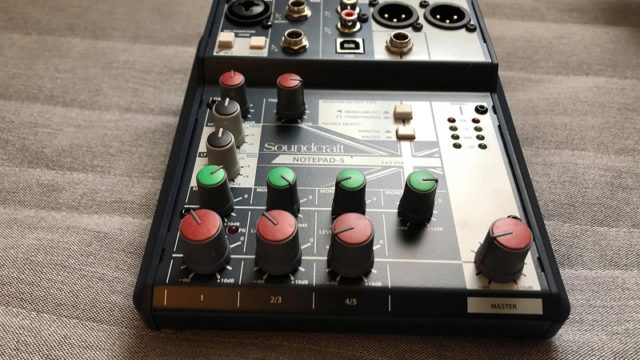 Soundcraft Notepad 5