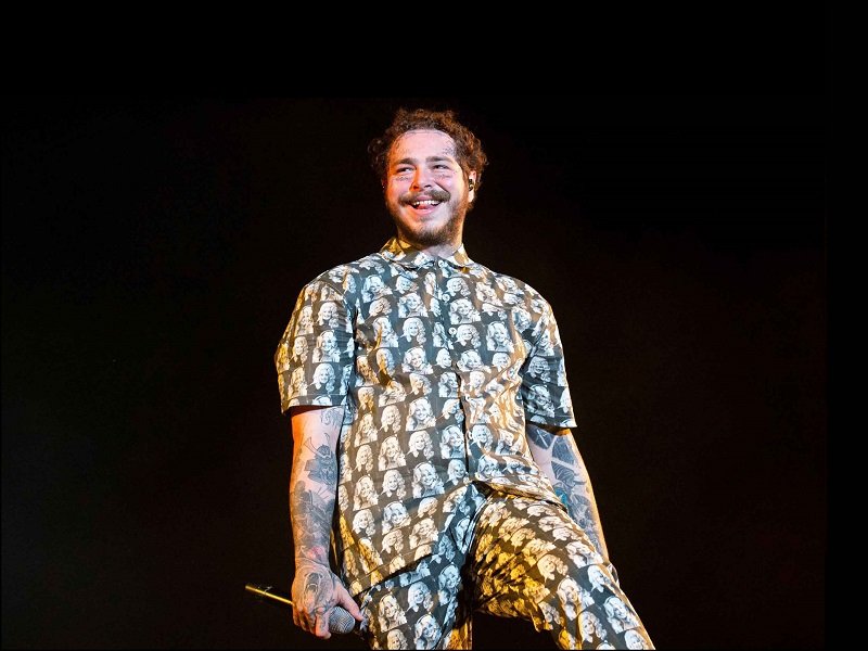 Post Malone performs at the Bonnaroo Music and Arts Festival, in Manchester, Tenn 2019 Bonnaroo Music and Arts Festival. Photo credit: Amy Harris [Music Press Asia]