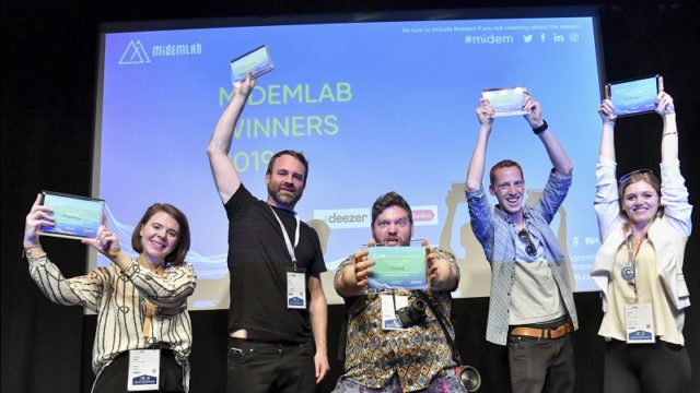 Midemlab winners in 2019: Jambl, ClicknClear, Legitary, Tunefork. Music Press Asia