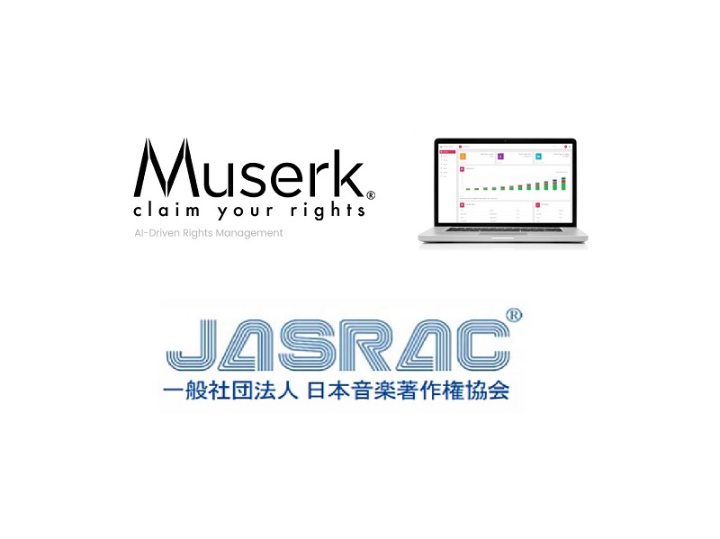 Muserk and JASRAC announced partnership. Music Press Asia