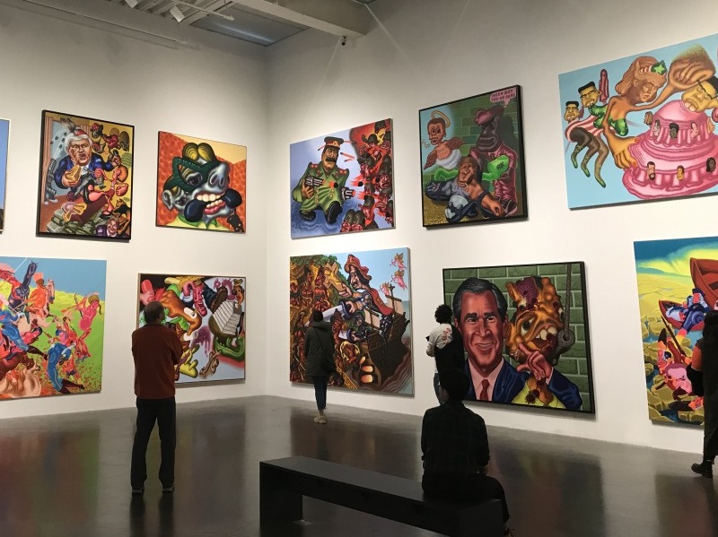 Take a virtual tour of Saul Peter's exhibition, "Crime and Punishment," on website newmuseum.org. Music Press Asia