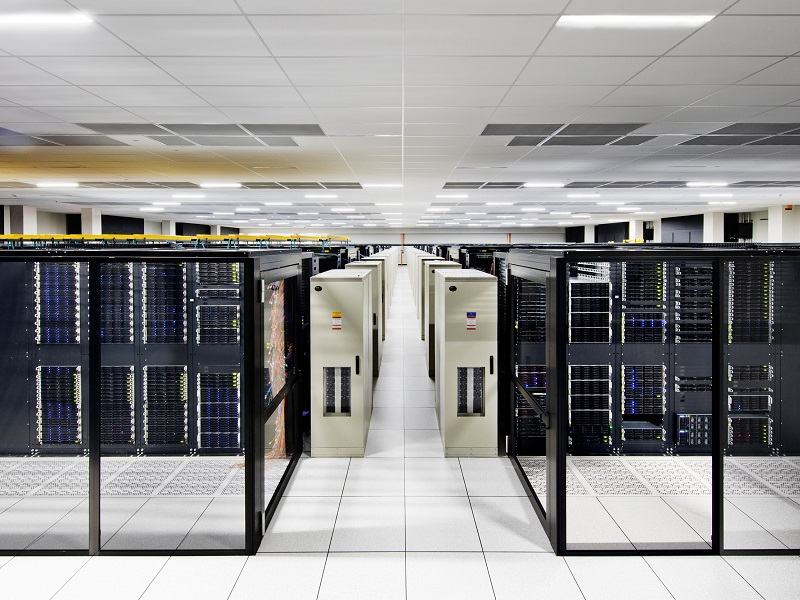 Inside the IBM Cloud in Dallas, Texas. (Credit: Connie Zhou for IBM). Music Press Asia