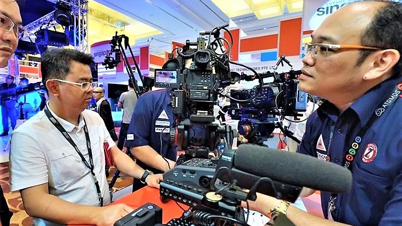 Broadcast Asia's virtual exhibitors include Amazon, Sony Electronics and Roland. Music Press Asia