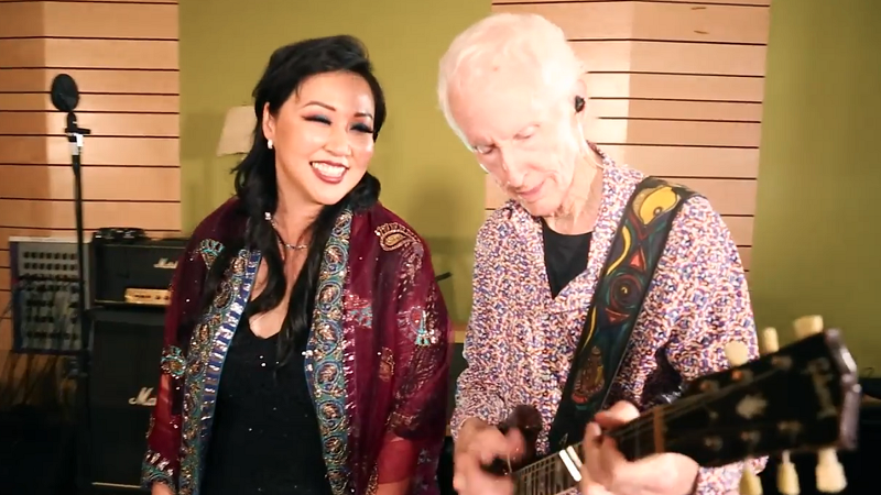 Robby Krieger, Maki Mae Collaborate To Stop Asian Hate. Music Press Asia