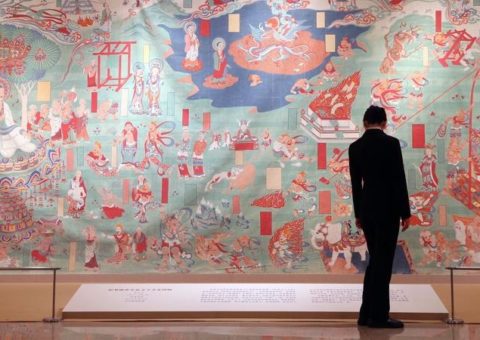 An ongoing exhibition at the National Museum of China features a selection of reproductions of Dunhuang murals by the late Zhang Daqian. Music Press Asia