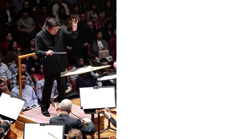 Gerard Salonga Conductor of Malaysian Philharmonic Orchestra 2021. Music Press Asia