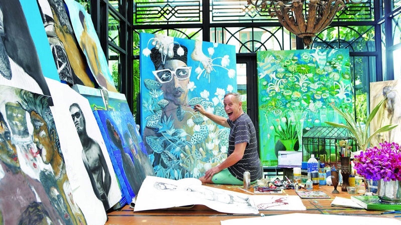 Bill Bensley To Premiere Art Exhibition in Bangkok. Music Press Asia