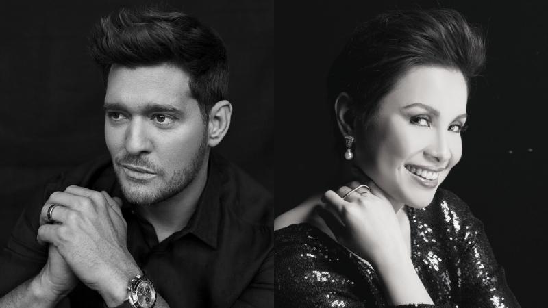 Lea Salonga & Michael Buble as guest judge at KUMU. Music Press Asia