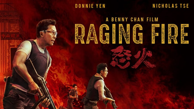 Donnie Yen Nicholas Tse in Raging Fire Wins Best Film HKFAA22. Music Press Asia