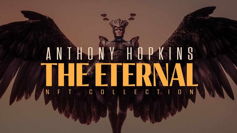 Anthony Hopkins release NFT Collection Eternality. Music Press Asia