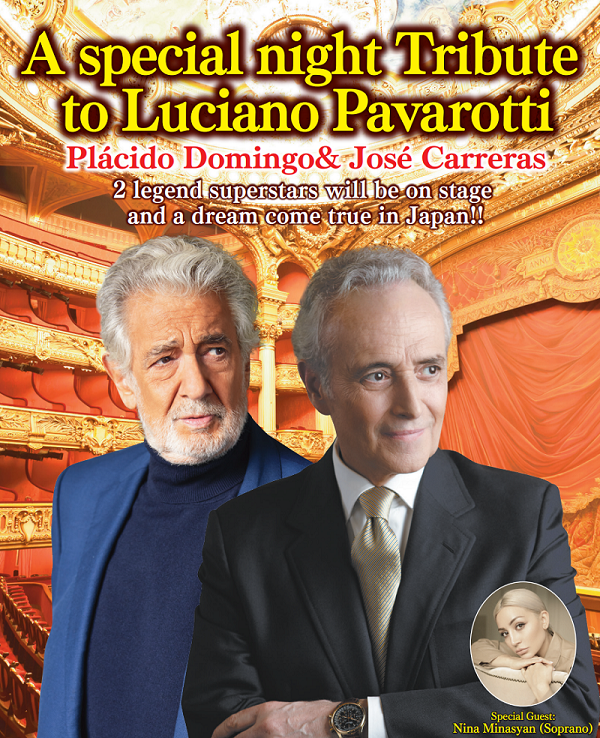 Pavarotti tribute concert Dec22 Tokyo Garden Theater. Music Press Asia