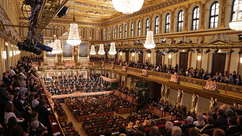Wiener Philharmoniker Neujahr konzert 2022. Music Press Asia