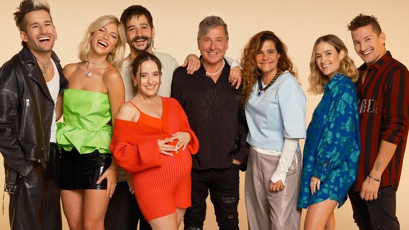 Ricardo Montaner and family Disney Plus tv series. Music Press Asia