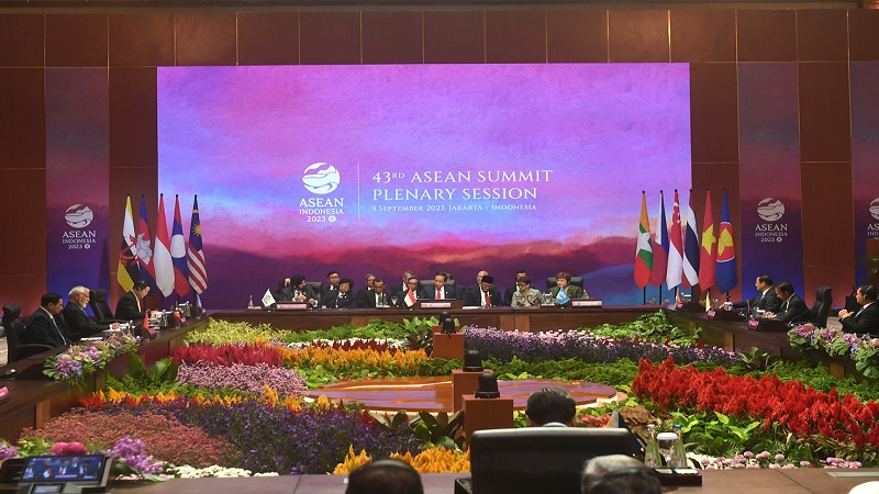ASEAN Summit 2023 43rd Jakarta. Music Press Asia