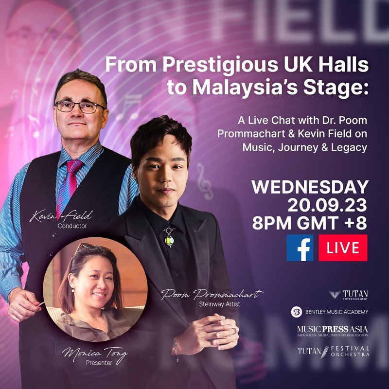 Tutan Entertainment Live Chat w Kevin Field Prommachart. Music Press Asia