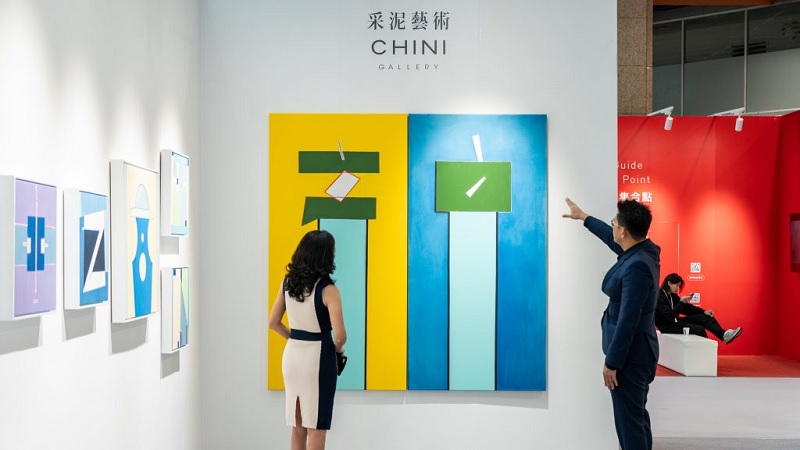 Chini gallery promotes abstract art Art Taipei. Music Press Asia