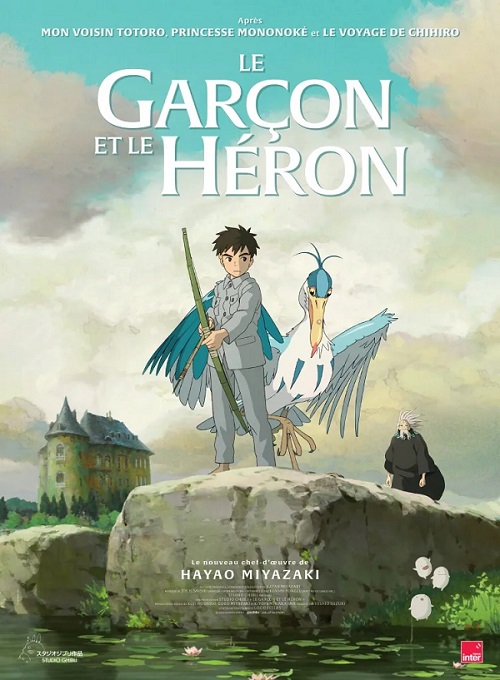 Miyazaki Heron Boy New Film Poster. Music Press Asia