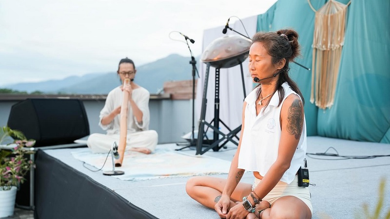 Meditate Ooohhmm Taitung Spirit Fest 2023. Music Press Asia
