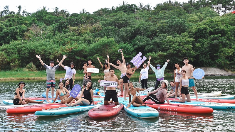 Yoga on water Taitung Spirit Fest 2023. Music Press Asia