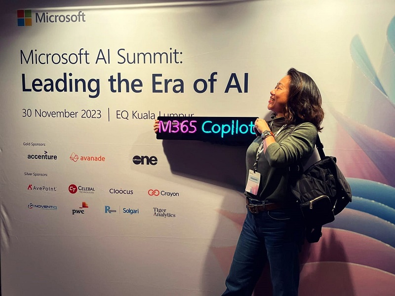 Monica Tong talks AI Microsoft APAC. Music Press Asia