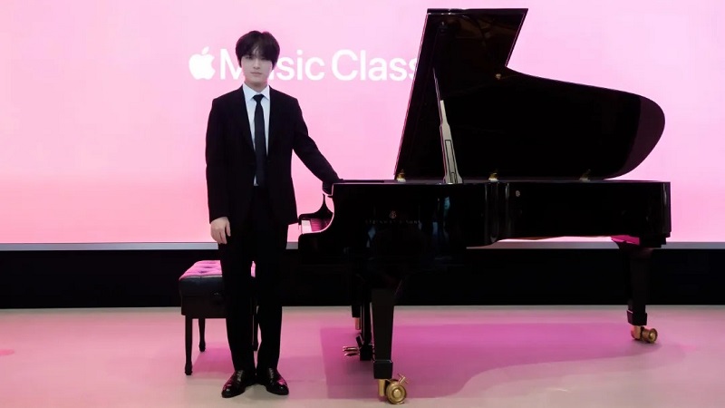 Yunchan Lim artist ambassador of Apple Music. Music Press Asia