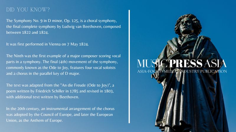 Beethoven Symphony No.9 Facts. Music Press Asia