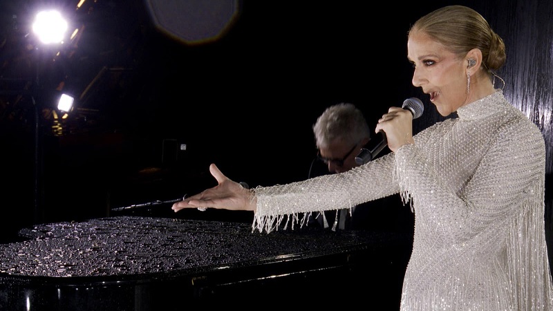 Celine Dion Paris 2024 Edith Piaf Music Press Asia