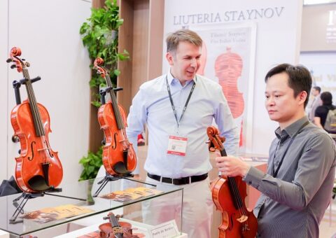 2024 Music China violin strings exhibitor 800450 Music Press Asia