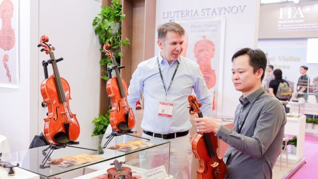 2024 Music China violin strings exhibitor 800450 Music Press Asia